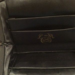 Vintage Black L & M evening bag